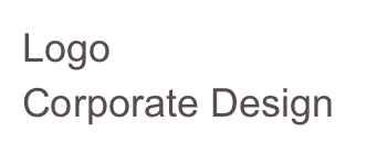 Logo 
Corporate Design